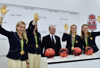 АВТОВАЗ чествует чемпионок Олимпиады в Рио! - №3